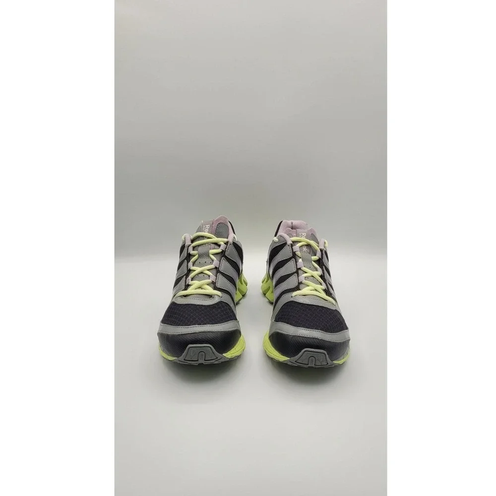 Reebok Zigkick Tahoe Road II Womens 9.5 Running Shoes Black Gray Purple M42915 - Picture 2 of 12